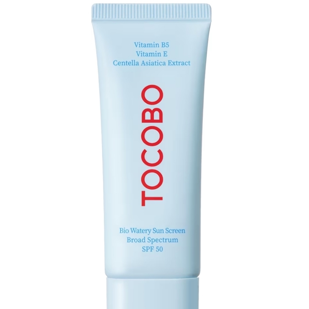 TOCOBO Bio Watery Sun Screen SPF 50 Vit B5 & E Centella Asiatica Extract SEALE